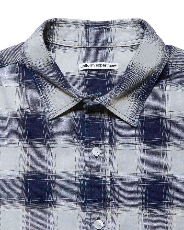 ROPE INDIGO RELAX-FIT S/S SHIRT,OFF WHITE, medium image number 3