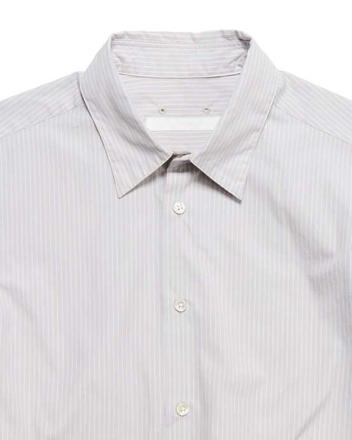 STRIPE RELAX FIT SHIRT,GRAY STRIPE, medium image number 2