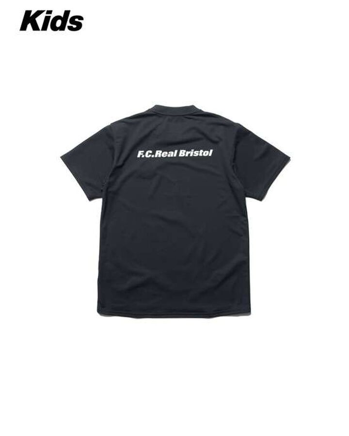 AUTHENTIC LOGO S/S TEAM TOP,BLACK, medium image number 1