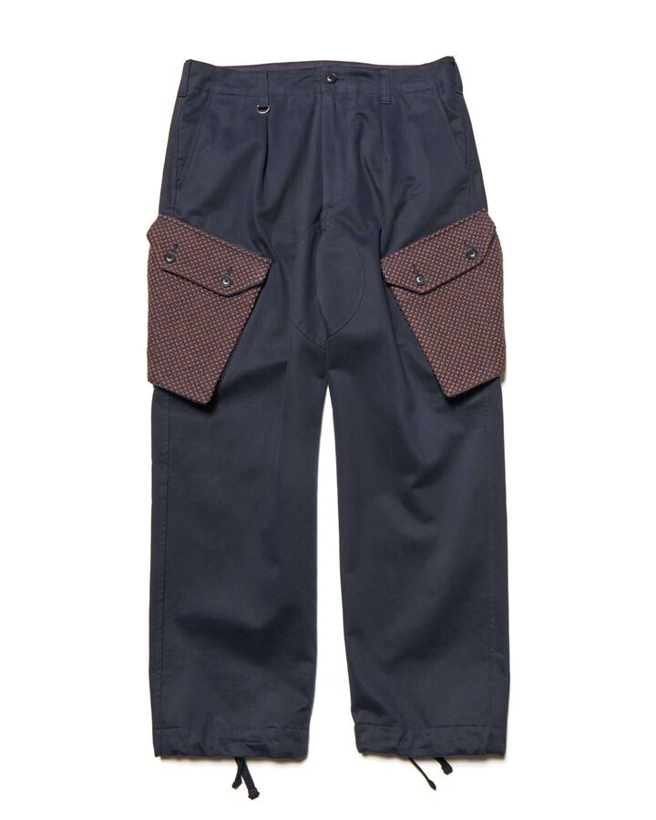 CARGO PANTS / Kvadrat Sisu,NAVY, medium image number 1