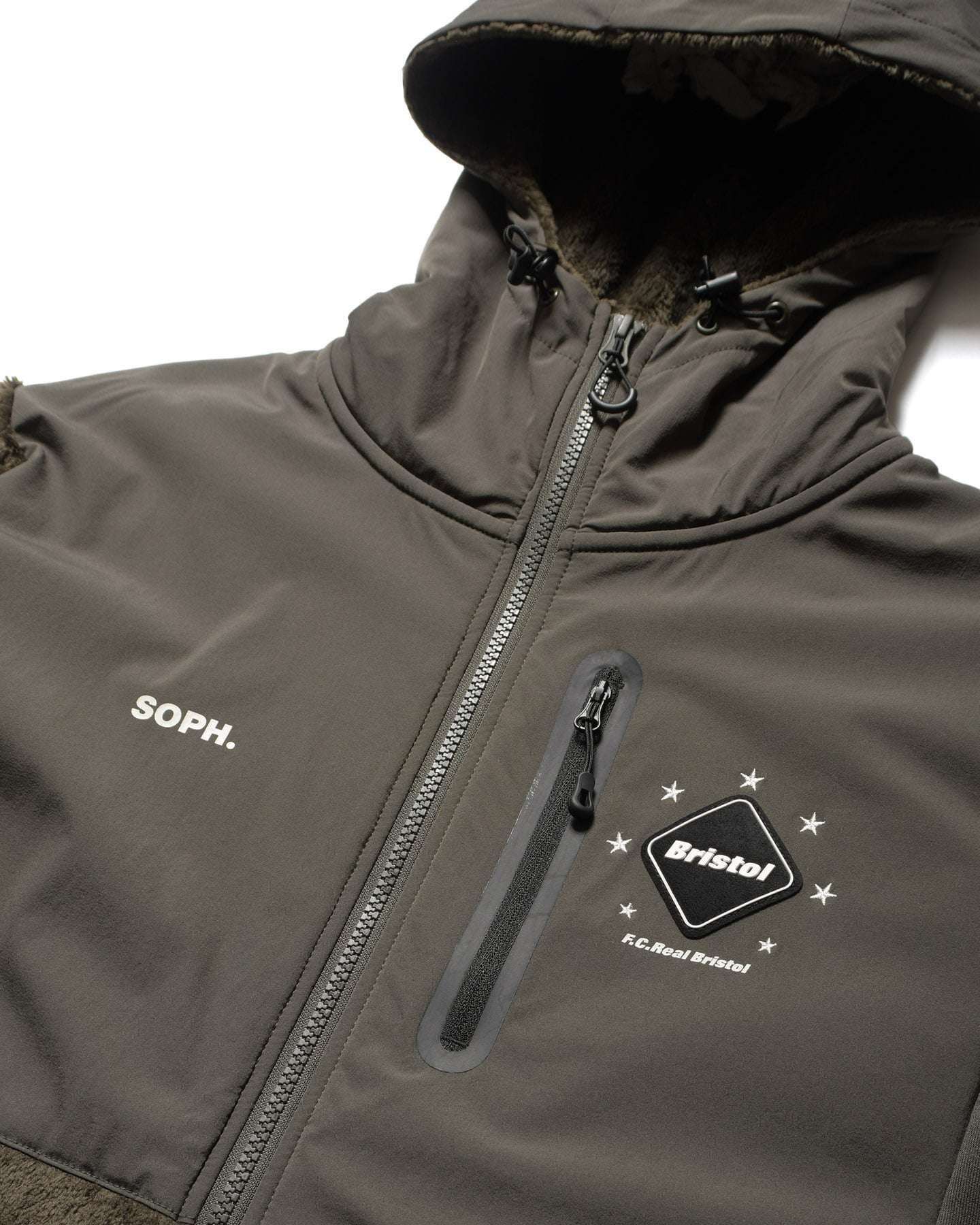 POLARTEC HYBRID HOODED JACKET