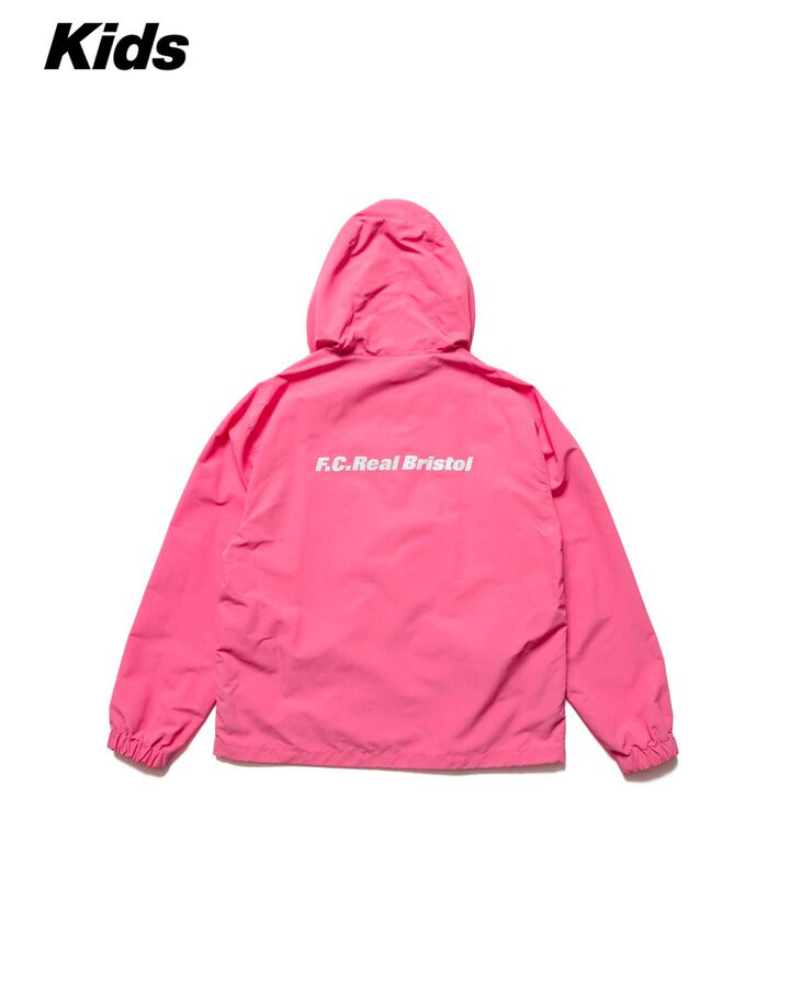 SUPPLEX NYLON HOODED BLOUSON,PINK, medium image number 1