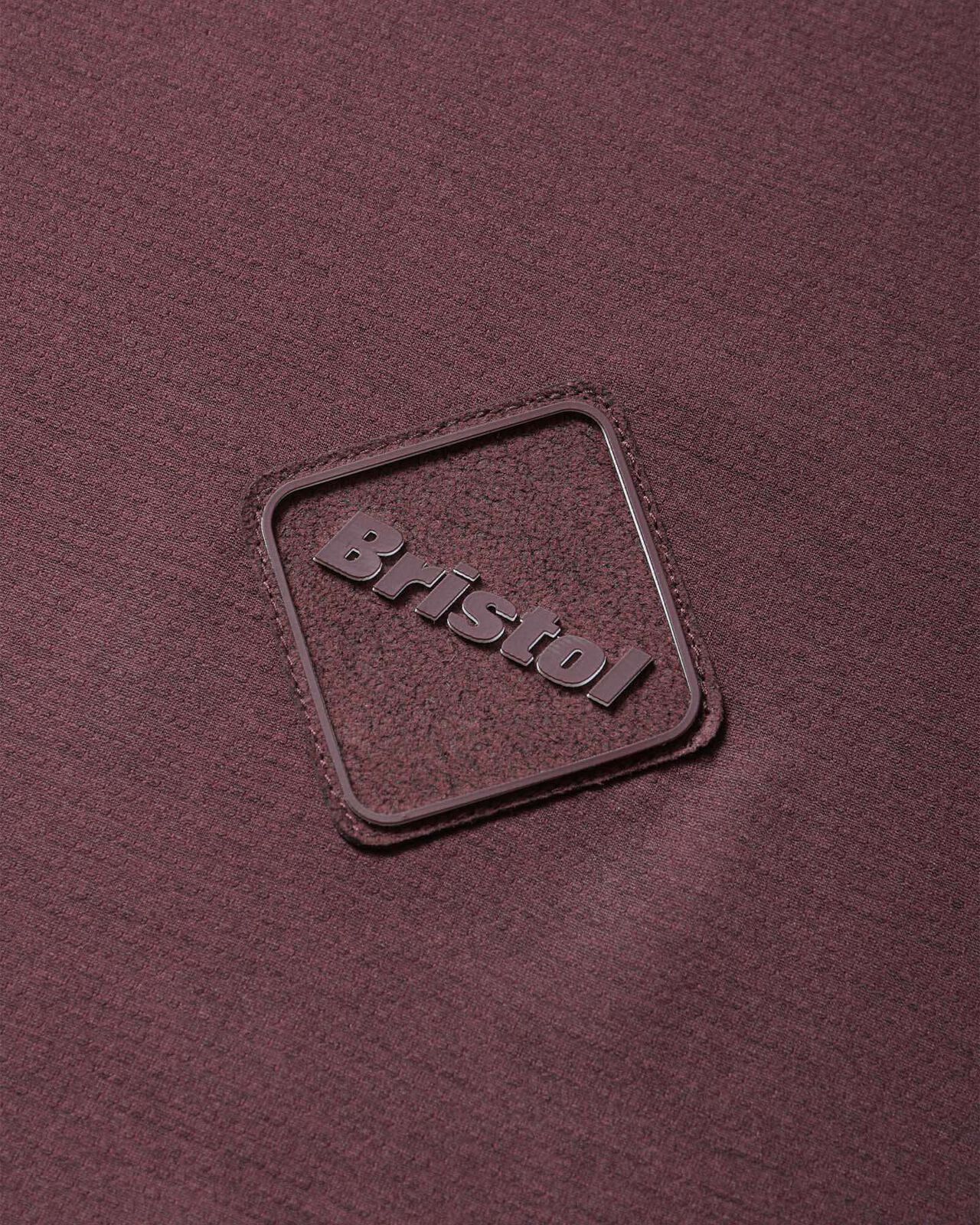 S/L WORKOUT TOP,BURGUNDY, large image number 2