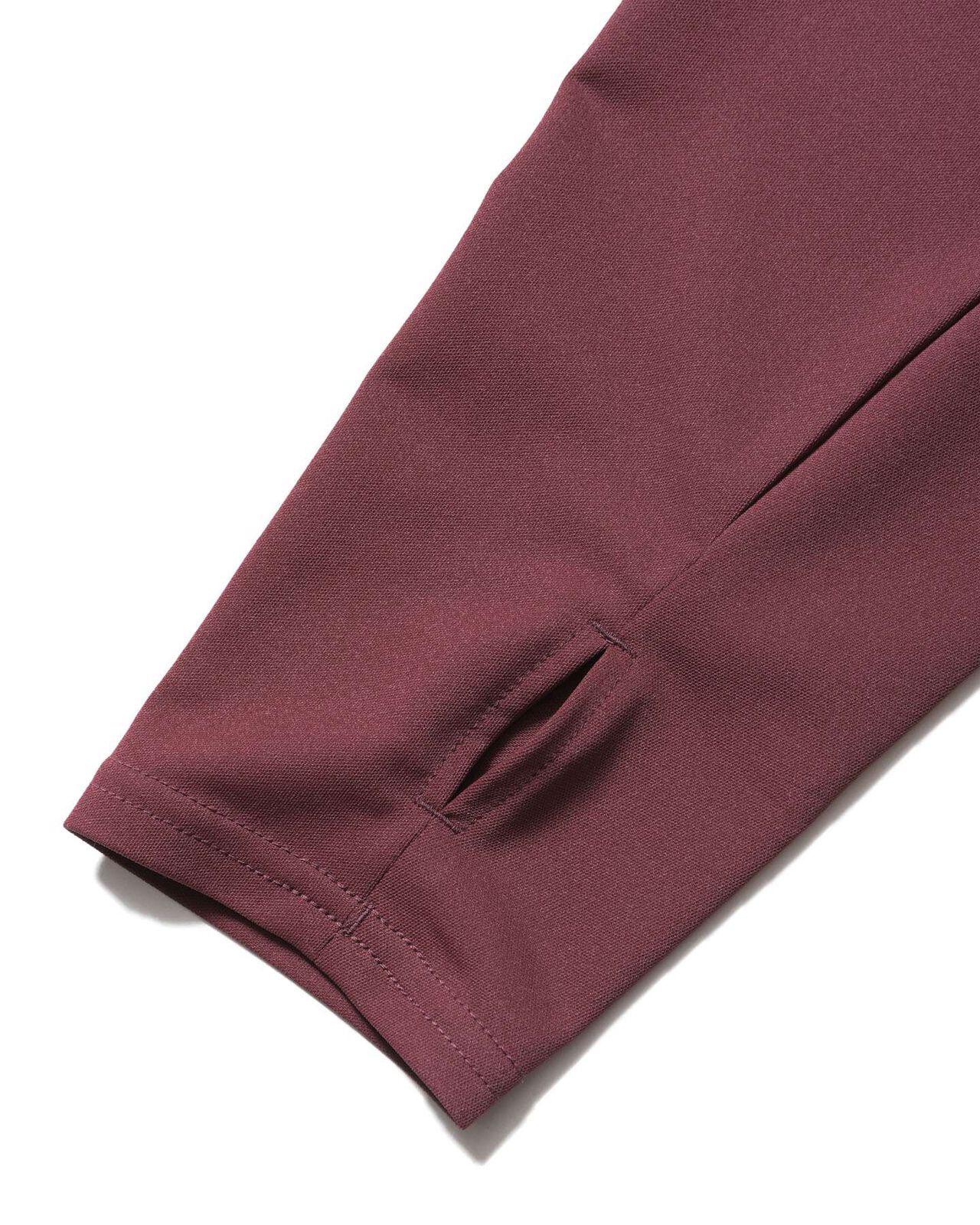 L/S ATHLETIC TOP,BURGUNDY, large image number 3