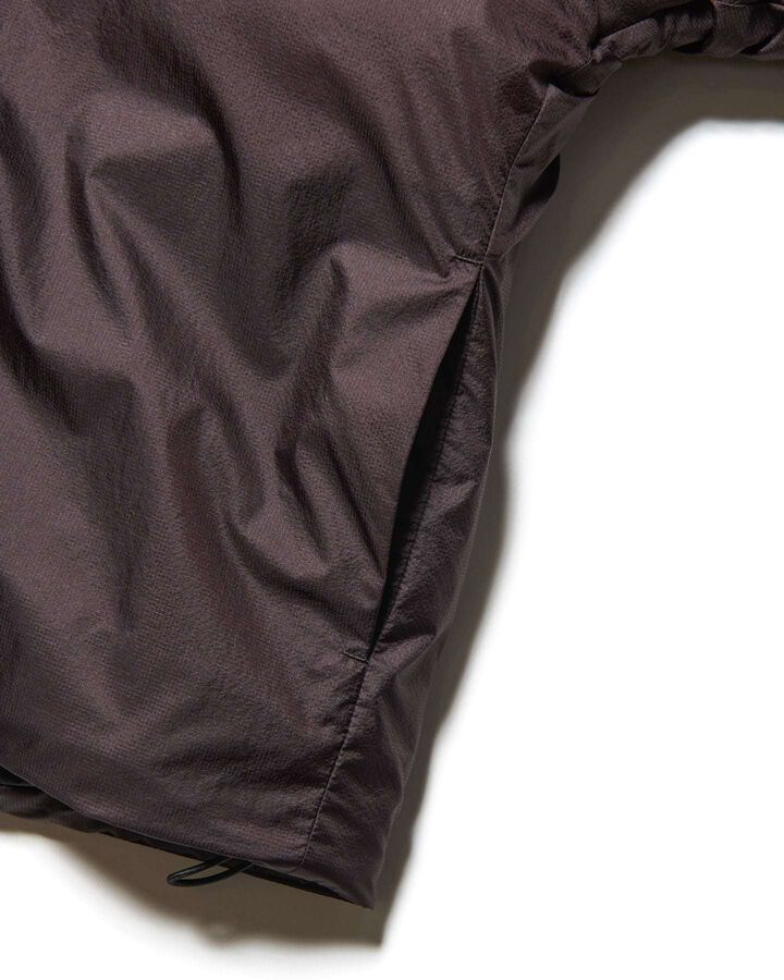 DOLMAN SLEEVE PADDED BLOUSON,BROWN, medium image number 2