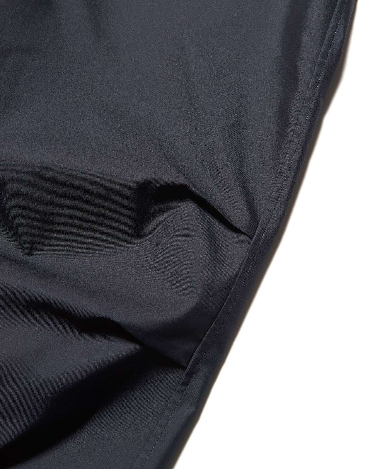 BROADCLOTH WIDE EASY PANTS,BLACK, large image number 3