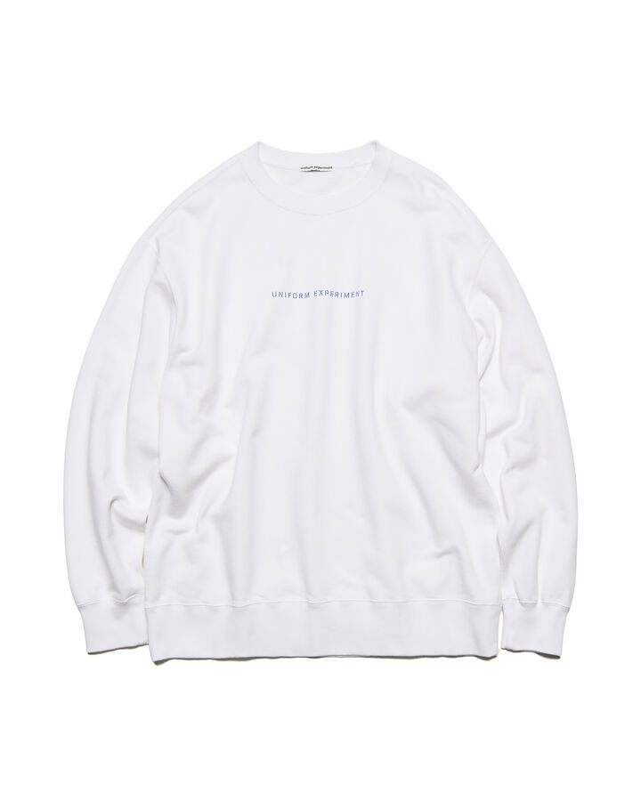 LOOSE SWEATSHIRT,WHITE, medium