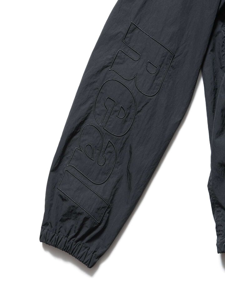 BIG LOGO NYLON STAND COLLAR BLOUSON,BLACK, medium image number 4