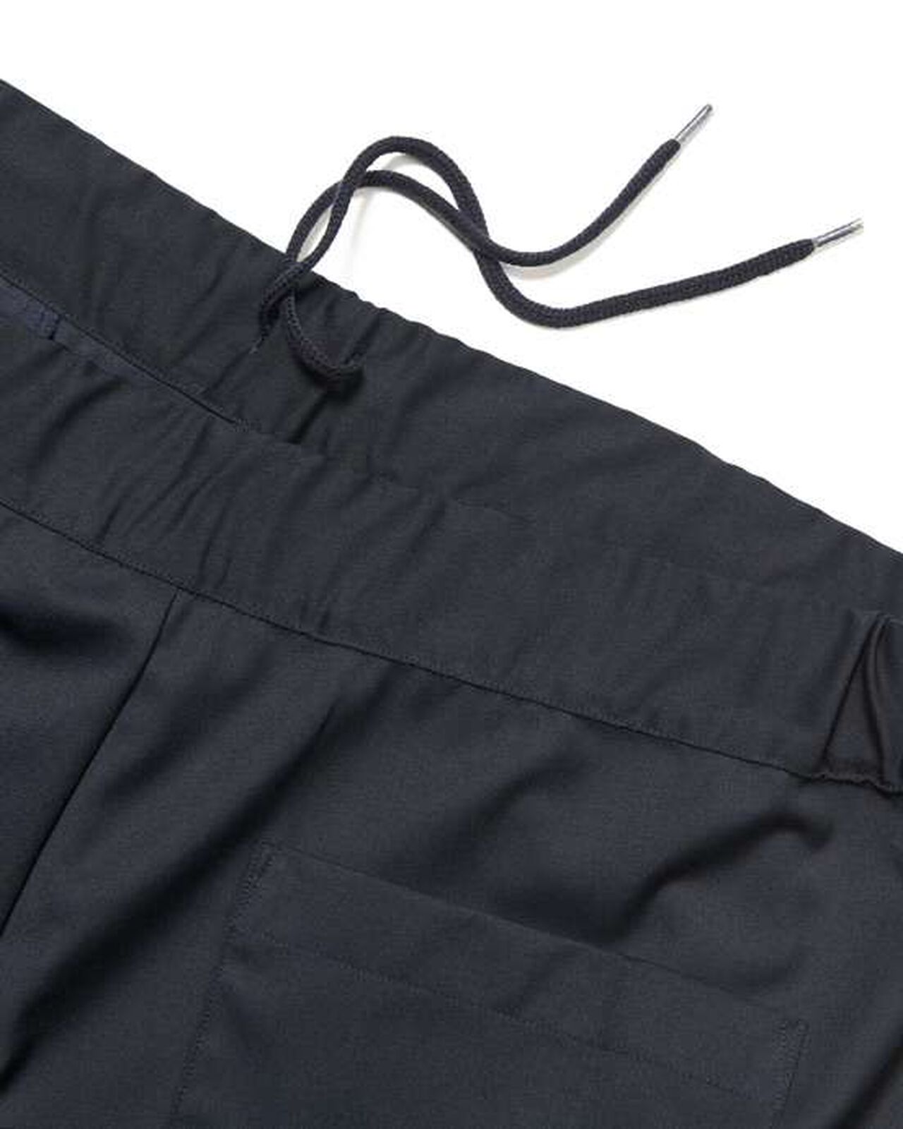 SUMMER STRETCH WOOL EASY SHORTS,NAVY, large image number 2