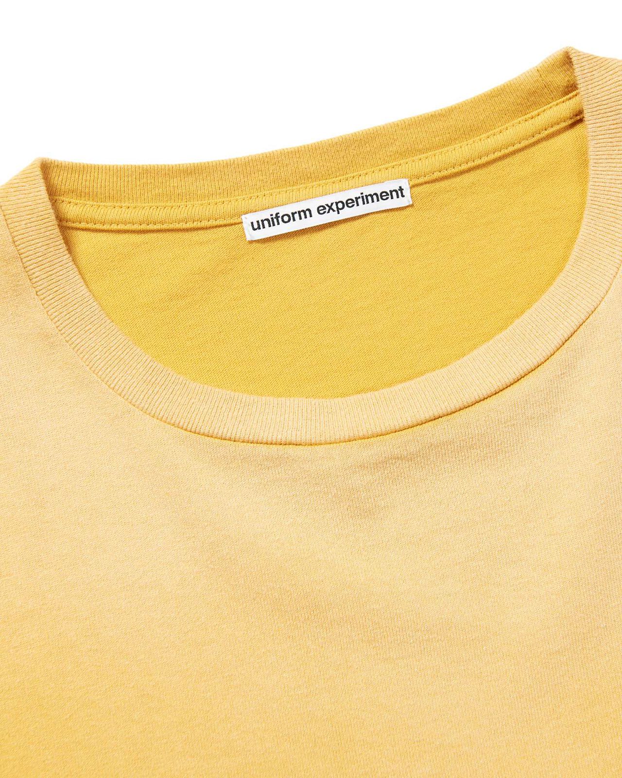 FADE TEE,MUSTARD, large image number 3