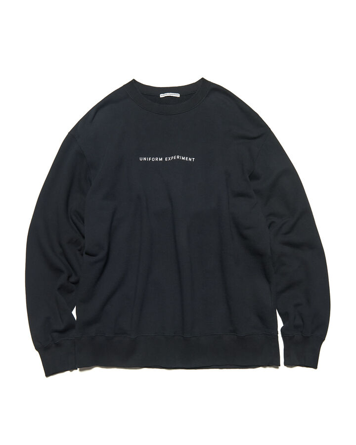 LOOSE SWEATSHIRT,BLACK, medium