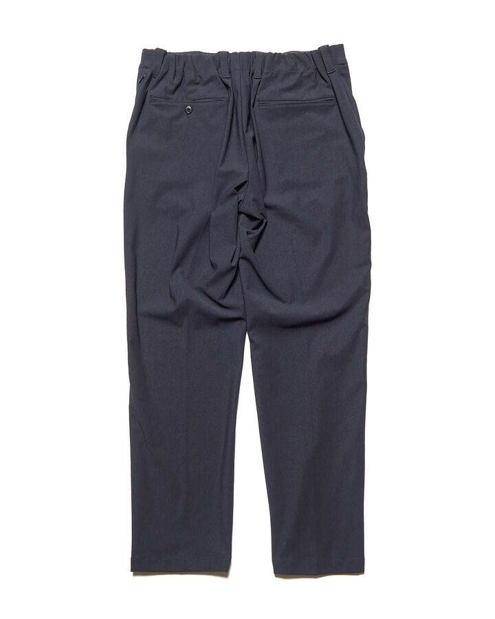 4-WAY STRETCH SLIM-FIT SHIRRING SLACKS,NAVY, medium image number 1