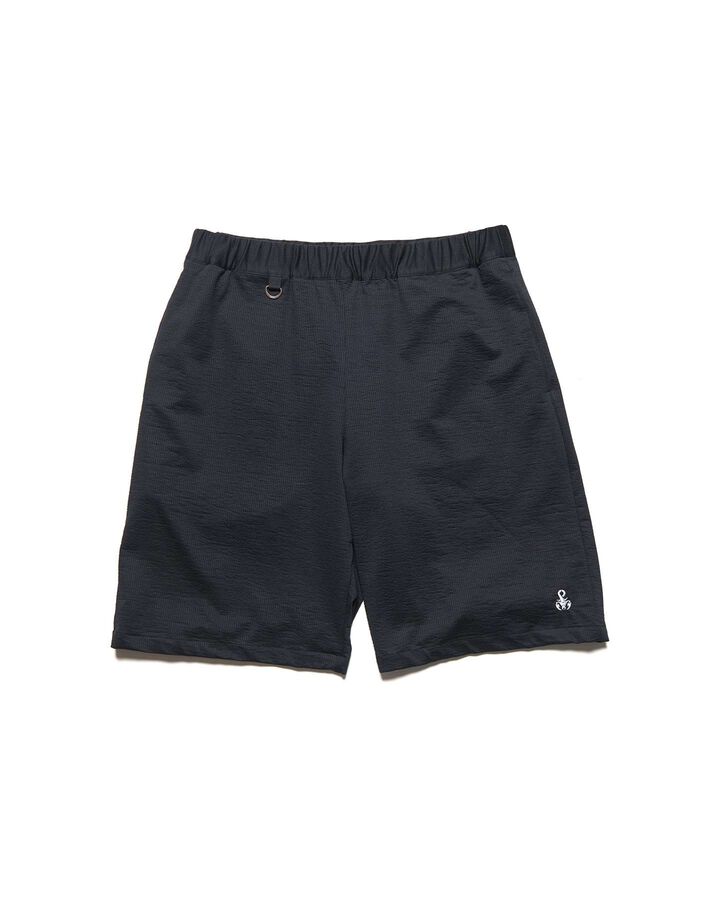 STRETCH SUCKER EASY SHORTS,BLACK, medium