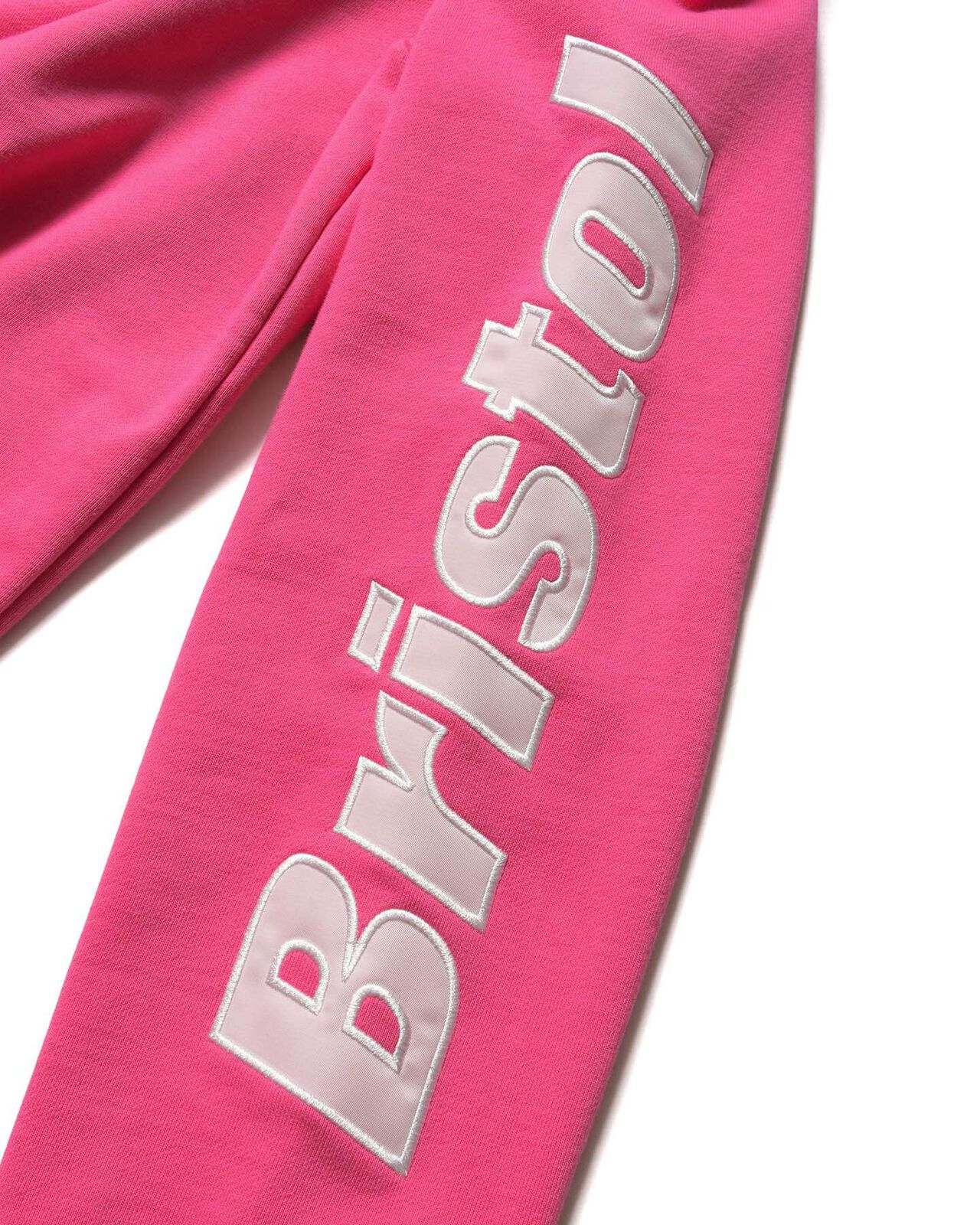 SLEEVE LOGO ZIP-UP SWEAT HOODIE,PINK, large image number 3