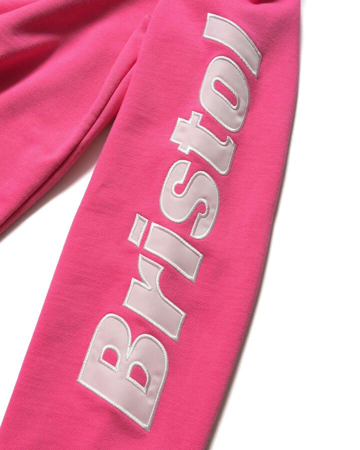 SLEEVE LOGO ZIP-UP SWEAT HOODIE,PINK, medium image number 3