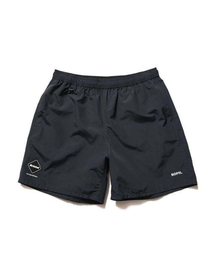 SUPPLEX NYLON EASY SHORTS,BLACK, medium