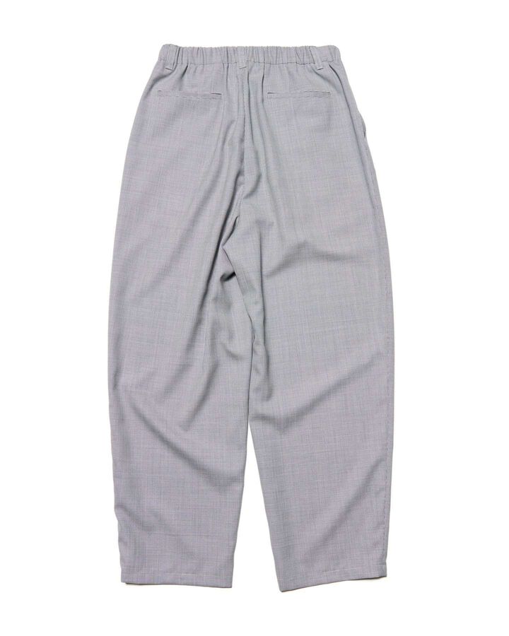 WASHABLE SUMMER WOOL TAPERED BOLD PANTS,A, medium image number 1